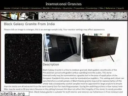 Sites similar to blackgalaxygranite.com