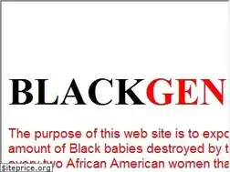 Sites similar to blackgenocide.org