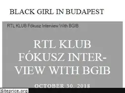 Sites similar to blackgirlinbudapest.com