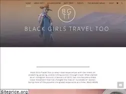 Sites similar to blackgirlstraveltoo.com