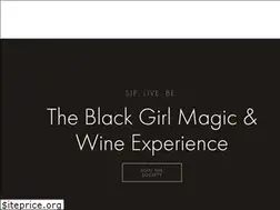 Sites similar to blackgirlswine.com
