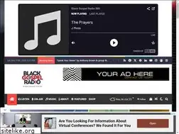 Sites similar to blackgospelradio.net