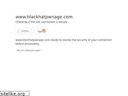 Sites similar to blackhatpwnage.com