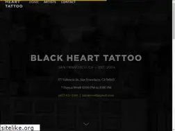 Sites similar to blackhearttattoosf.com