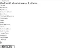 Sites similar to blackheathphysiopilates.com
