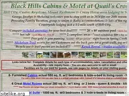 Sites similar to blackhillscabinsmotel.com