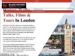 Sites similar to blackhistorywalks.co.uk