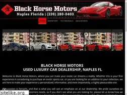 Sites similar to blackhorsemotors.com