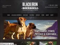 Sites similar to blackironboerboels.com