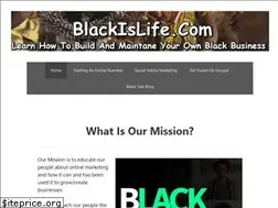 Sites similar to blackislife.com