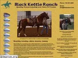 Sites similar to blackkettleranch.com