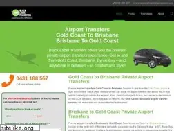 Sites similar to blacklabeltransfers.com.au