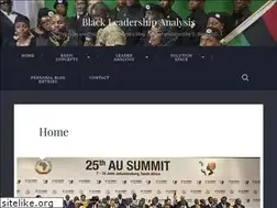Sites similar to blackleaderanalysis.com