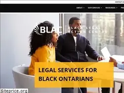 Sites similar to blacklegalactioncentre.ca