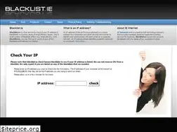 Sites similar to blacklist.ie