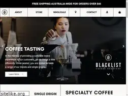 Sites similar to blacklistcoffee.com.au