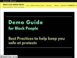 Sites similar to blacklivesmatterberlin.de