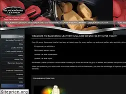 Sites similar to blackmansleather.com.au
