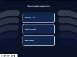 Sites similar to blackmartalphaapp.com