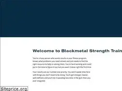 Sites similar to blackmetalstrengthtraining.com