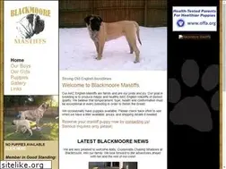 Sites similar to blackmooremastiffs.com