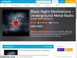 Sites similar to blacknightmeditations.com