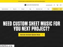 Sites similar to blacknotetranscriptions.com