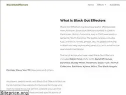 Sites similar to blackouteffectors.com