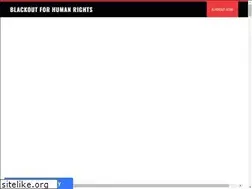 Sites similar to blackoutforhumanrights.com