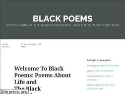 Sites similar to blackpoems.net