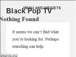 Sites similar to blackpoptv.com