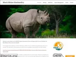 Sites similar to blackrhinohusbandry.org