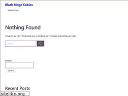 Sites similar to blackridgecabins.com
