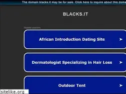 Sites similar to blacks.it