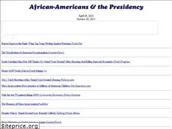 Sites similar to blacksandpresidency.com