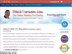 Sites similar to blacksermons.com