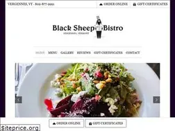 Sites similar to blacksheepbistrovt.com
