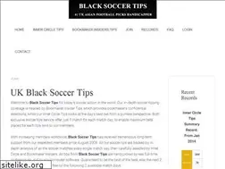 Sites similar to blacksoccertips.com