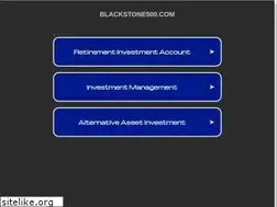 Sites similar to blackstone500.com