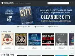 Sites similar to blackstonelibrary.com