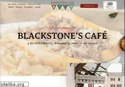 Sites similar to blackstonescafe.com