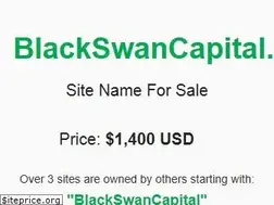 Sites similar to blackswancapital.com