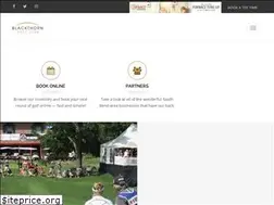 Sites similar to blackthorngolf.com