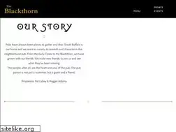 Sites similar to blackthornrestaurant.com