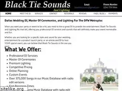 Sites similar to blacktiesounds.com