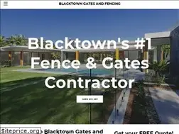 Sites similar to blacktowngatesandfencing.com