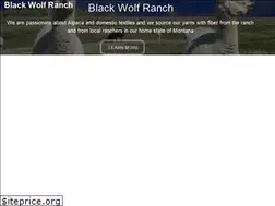 Sites similar to blackwolfranch.com