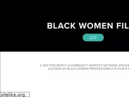 Sites similar to blackwomenfilm.ca