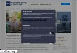Sites similar to bladderandbowelfoundation.org