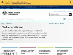 Sites similar to bladderbowel.gov.au